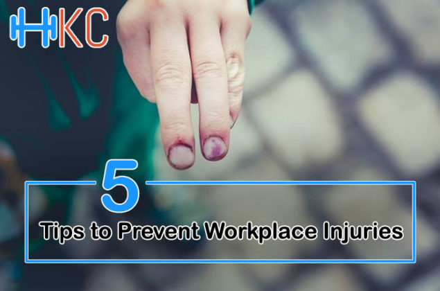 5 Tips To Prevent Workplace Injuries Health Kart Club