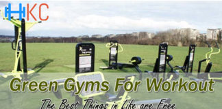 Green gyms for workout