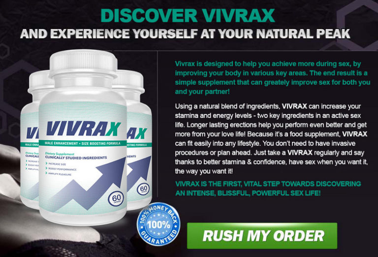 Vivrax Male Enhancement Review Benefits Ingredients Side Effects