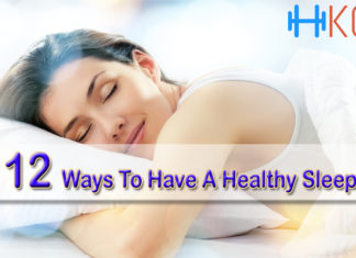 12 Ways To Have A Healthy Sleep