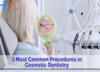 5 Most Common Procedures in Cosmetic Dentistry