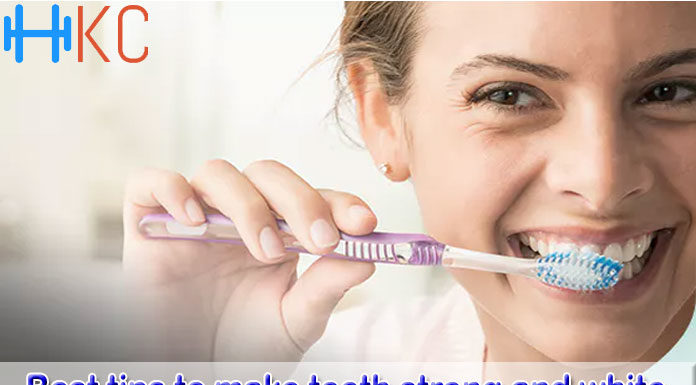 Best tips to make teeth strong and white