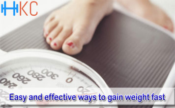 Easy and effective ways to gain weight fast