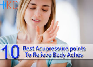 10 Best Acupressure points To Relieve Body Aches