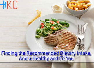 Finding the Recommended Dietary Intake, And a Healthy and Fit You