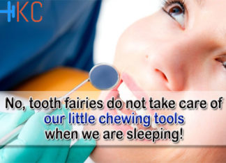 No, tooth fairies do not take care of our little chewing tools when we are sleeping!