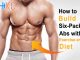 Six-Pack Abs with Exercise and Diet