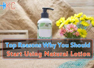 Start Using Natural Lotion